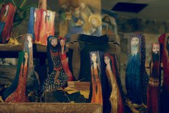 66-Z.Krejci-Betlem-z-malovanych-polinek.-