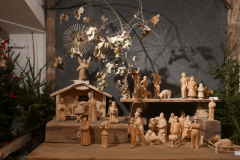 Pohled-do-expozice-s-betlemem-Oldricha-Unara.Oldrich-Unar-Betlem