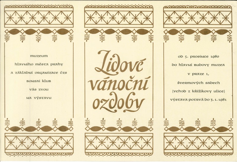1980 Pozvánka