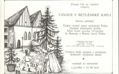 1992 Vánoce v Betlémské kapli