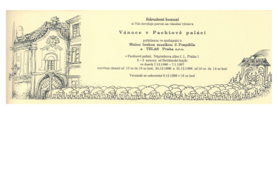 1996 Vánoce v Pachtově paláci