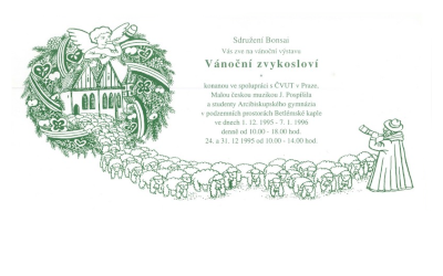 1995 Vánoční zvykosloví